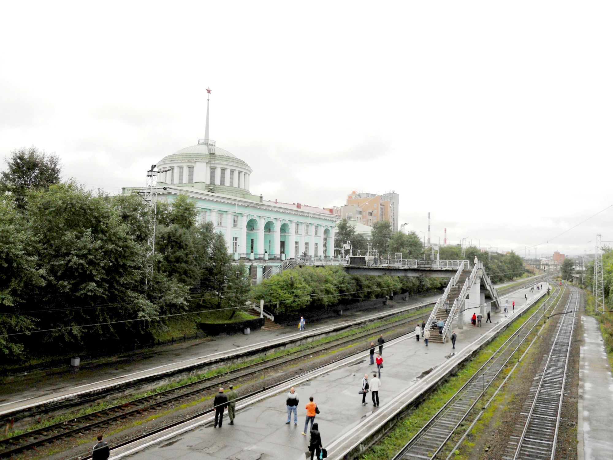Rusko - Murmansk - vlakové nádraží